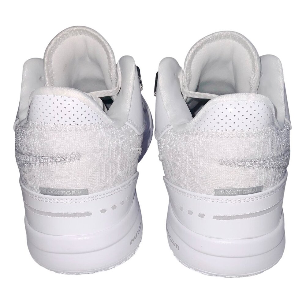 NWT NIKE ZM LEBRON NXXT GEN AMPD MSRP$114.99 MEN'S WHITE SNEAKERS SHOES SIZE 11 - Picture 5 of 6